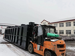 銀裝素裹，大雪紛飛，依然阻擋不了發貨的腳步